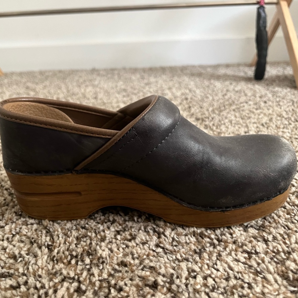 Navy Dansko Clogs